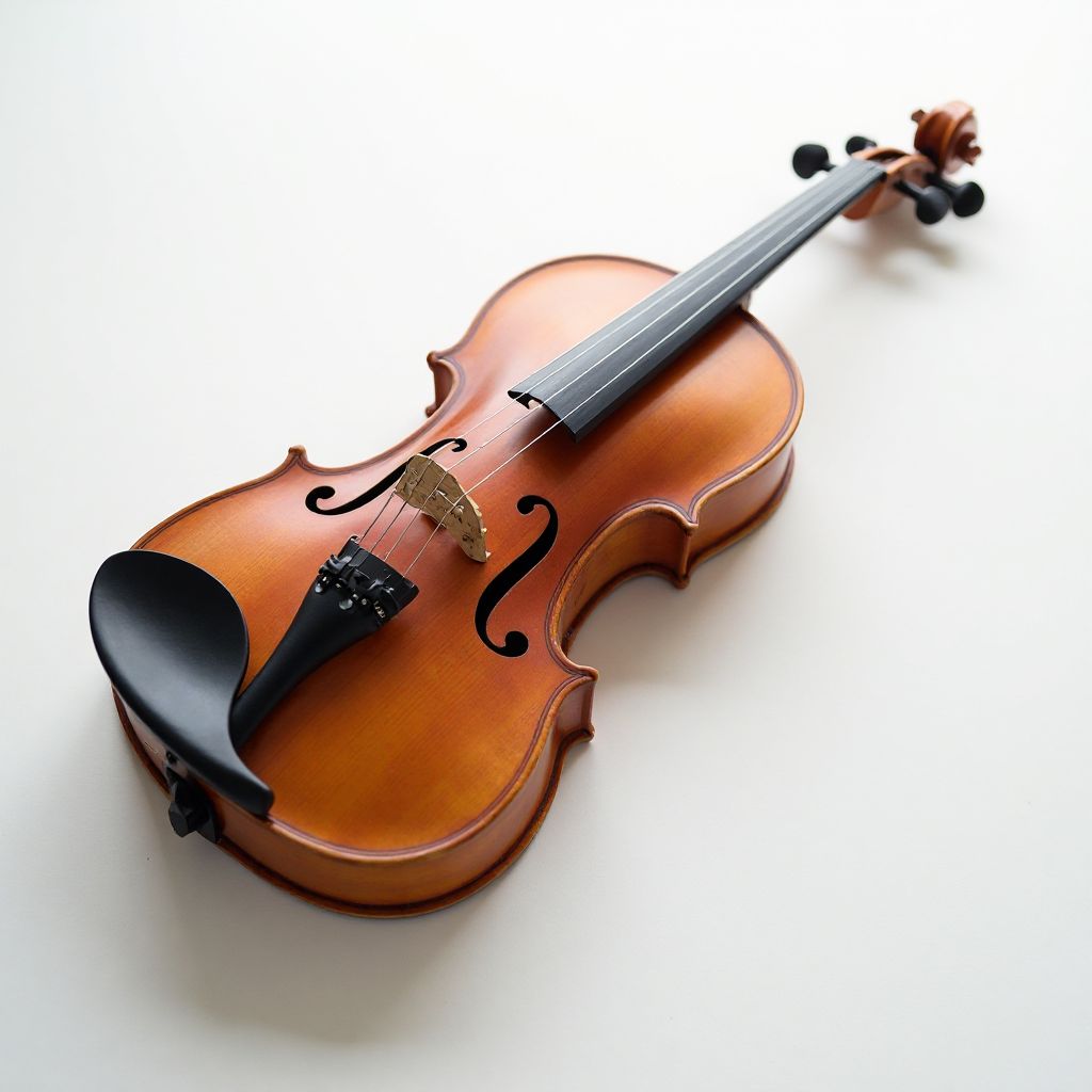 Premium Violine mit Bogen