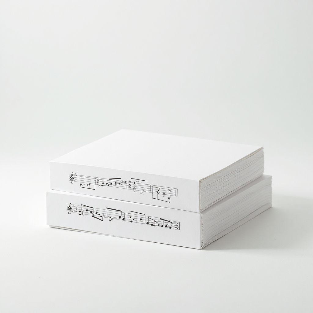 Notenpapier Block 100 Blatt